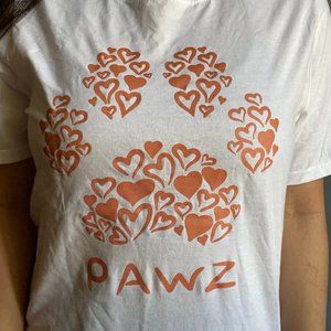 PAWZ Heart Doodle tee